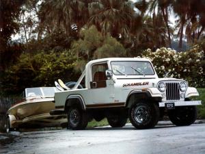 Jeep CJ-8 Scrambler Sport 1981 года
